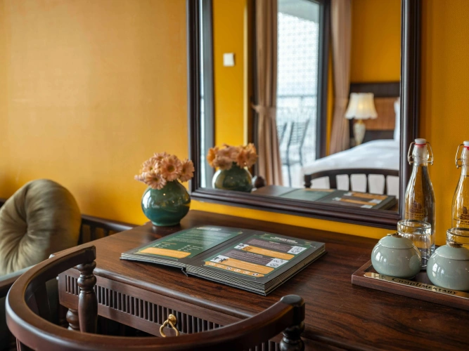 Double Junior Suite with balcony and with ocean view