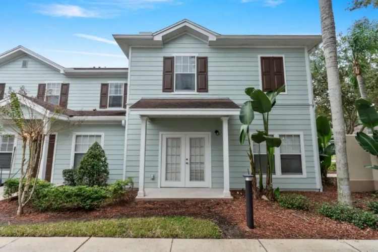 Outside