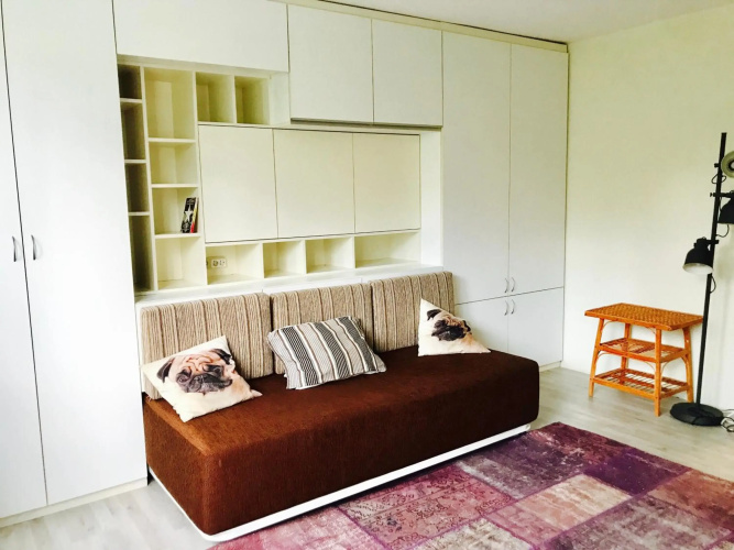 Modern Studio 20 Meters from Mladost 1 Metro Station