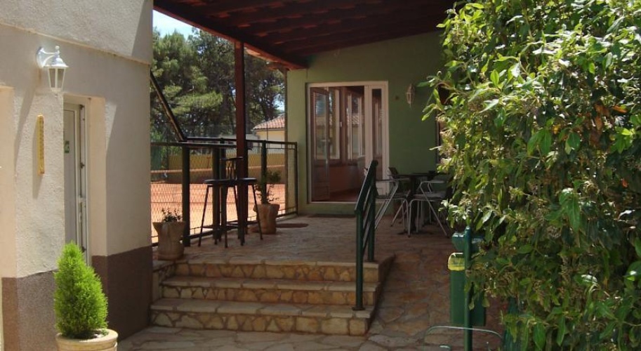 Outside