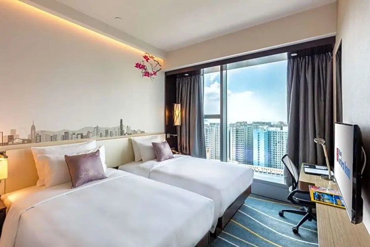 Guest High Floor Twin room with garden view