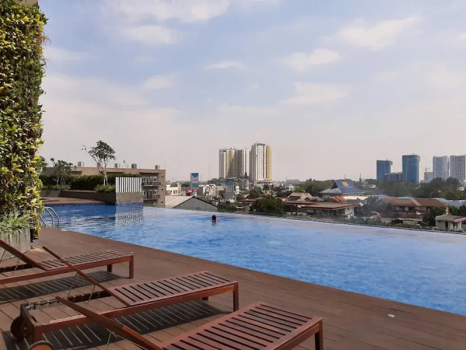 Warm and Cozy Studio at Springwood Residence Tangerang Apartment