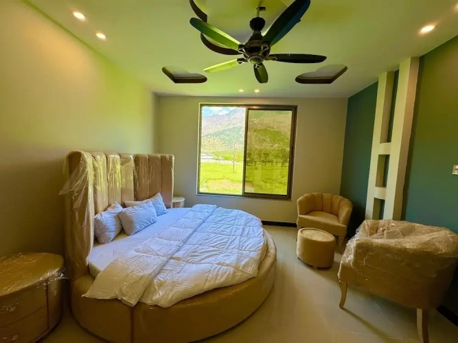 Comfort Double room with balcony and with mountain view