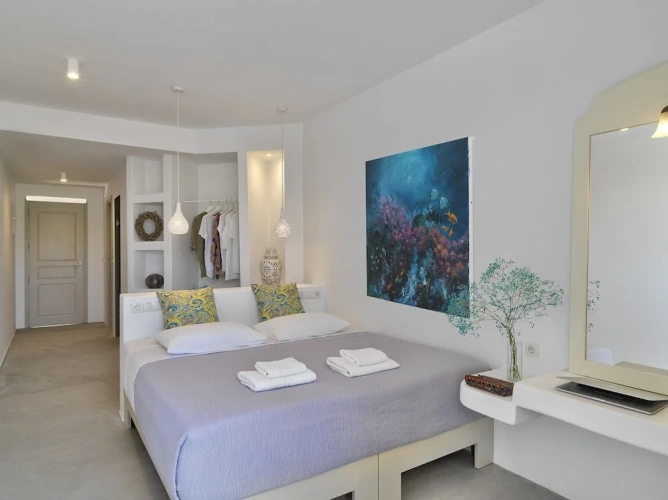 Standard room with balcony and with sea view