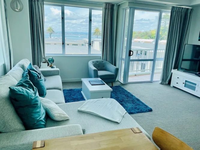 Double Apartment with balcony and with harbour view