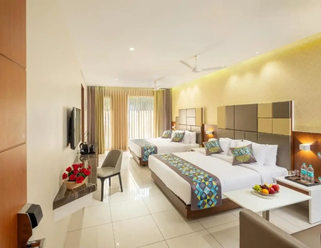 Standard Family room with mountain view