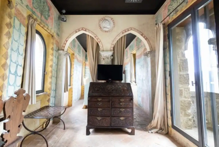 Standard Double room with balcony and with view