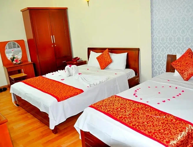 Deluxe Family room with balcony and with view