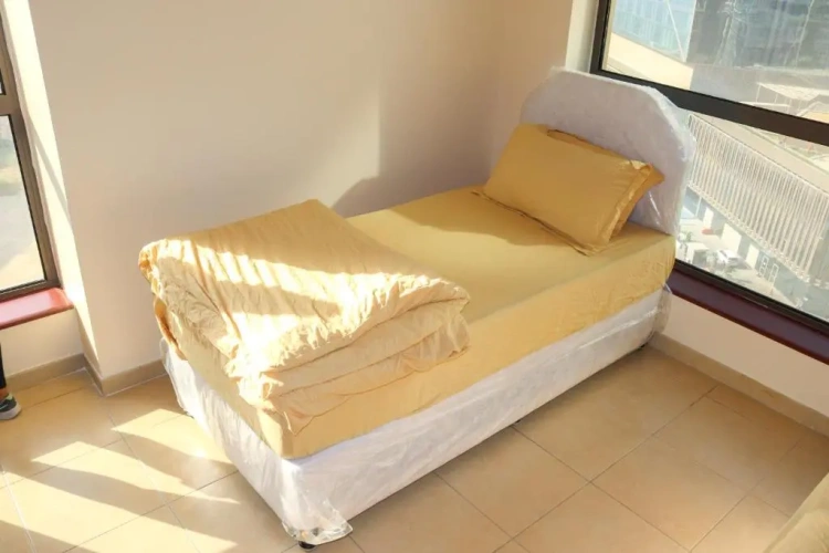 Bed in Dorm (male dorm) with sea view