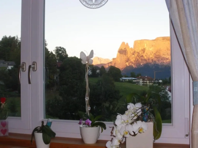 Apartment with mountain view