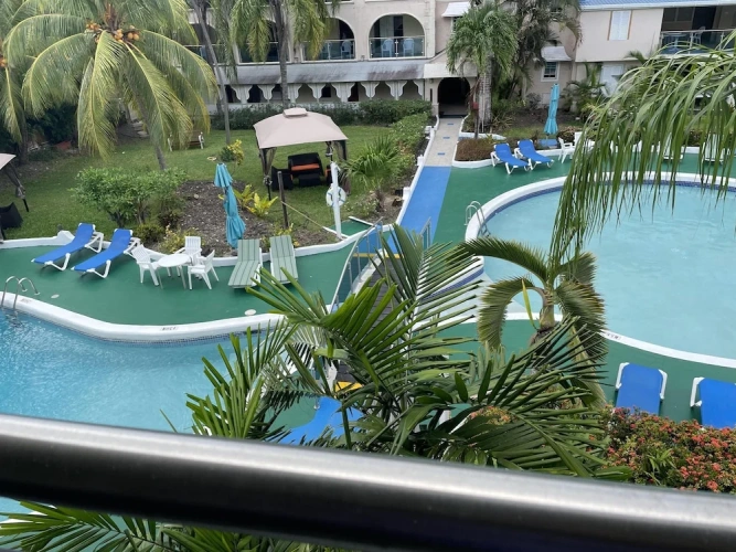 Deluxe Double room with balcony and with pool view