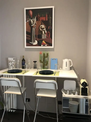 Studio with balcony