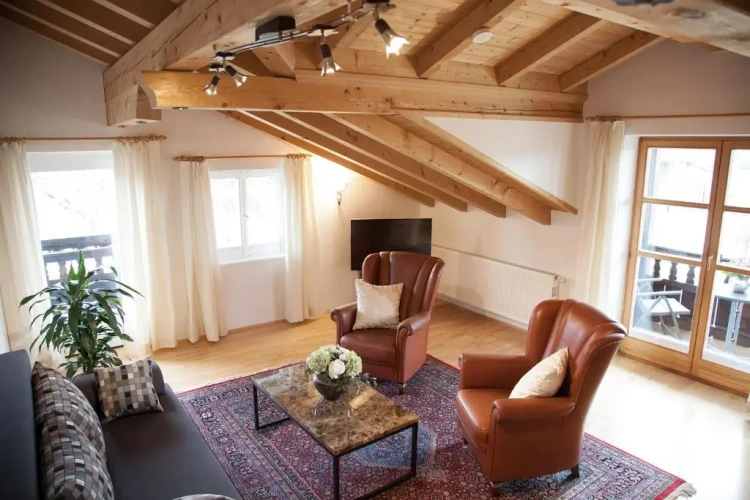 Double Suite with balcony and with mountain view