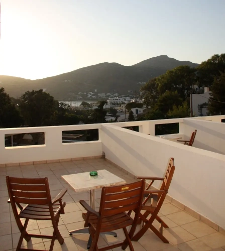 Standard Triple room with balcony and with sea view