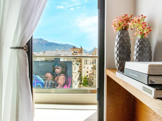 Superior Double room with balcony and with city view