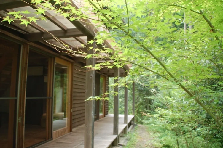 Cottage with balcony