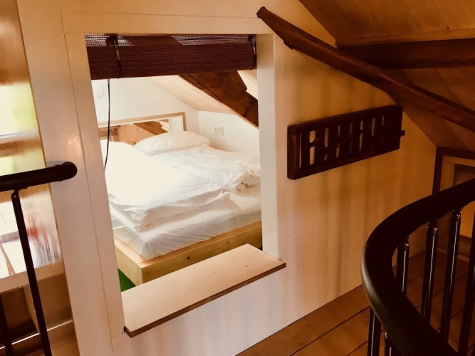In het huis van Jo Daggert