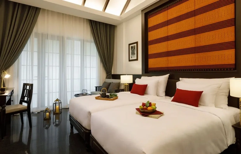Deluxe Twin room with balcony