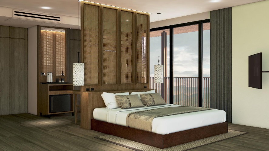 Deluxe room with mountain view