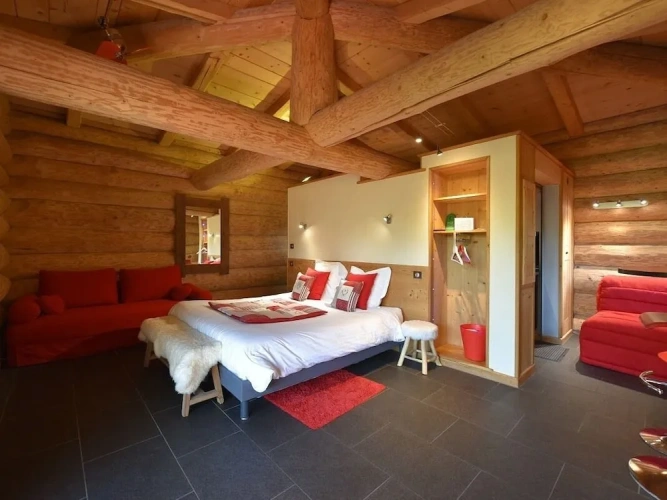 Family Chalet with garden view