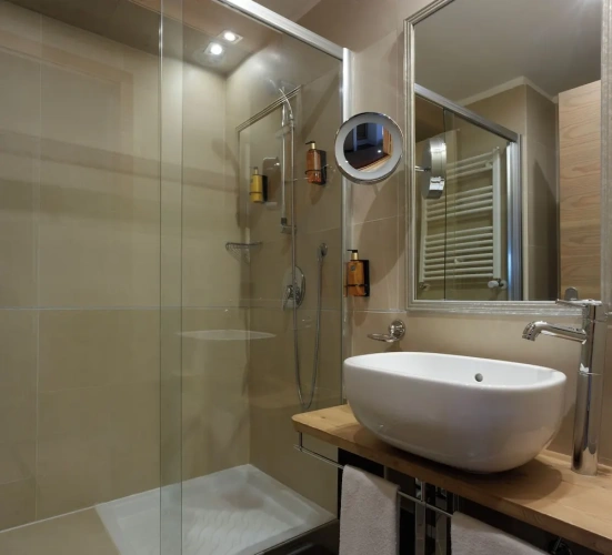 Classic Double room with balcony and with mountain view
