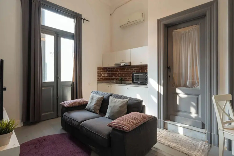 Grey l studio apartments Corniche Alexandria Little Venice