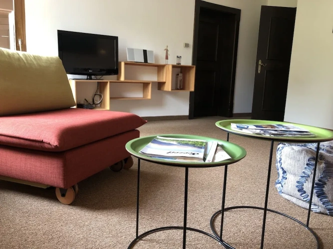 2 Bedrooms Family Apartment with balcony and with mountain view
