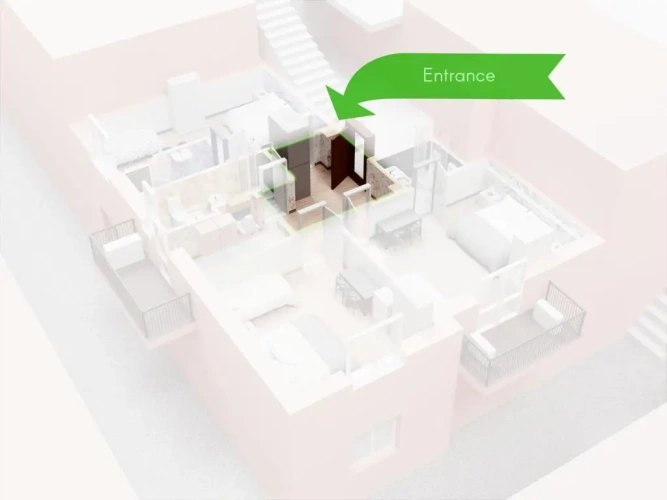 3 Bedrooms Apartment