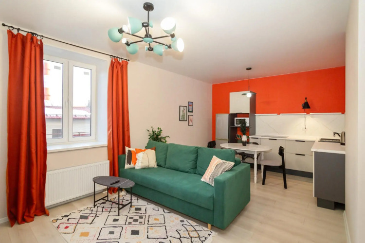 Фотография номера квартиры Апартаменты на улице 1я Оранжерейная 24А