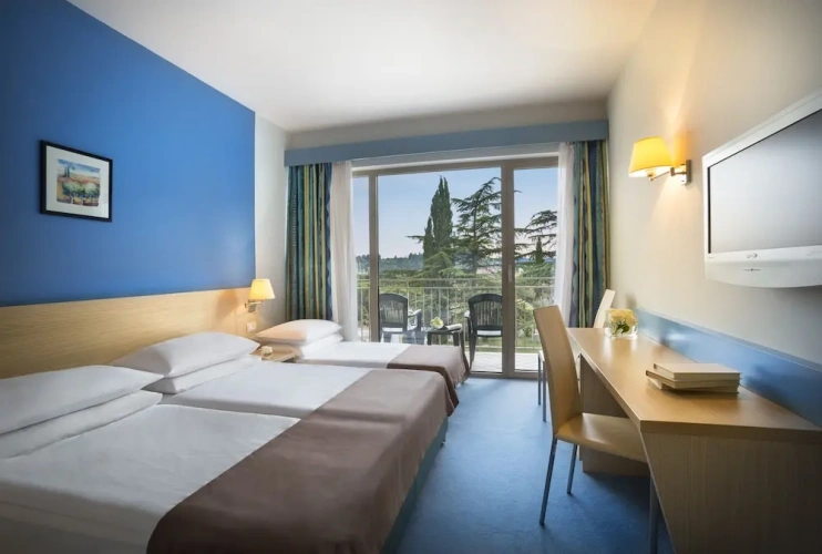 Standard Triple room with balcony and with park view