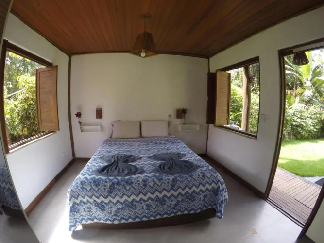 Bungalow with balcony and with view