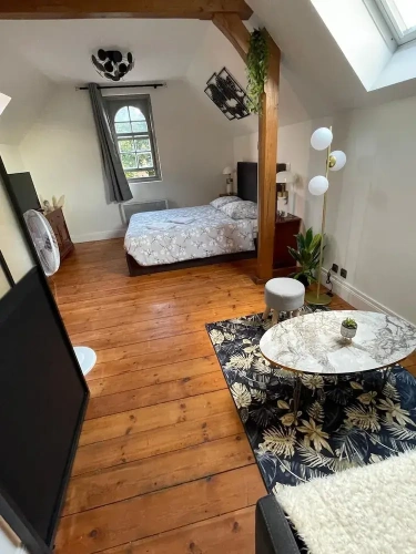 Standard Duplex room with garden view