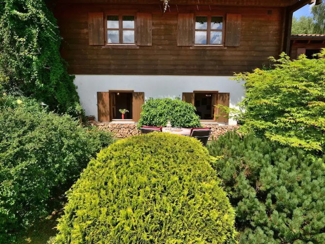 Wohnung in Bayerisch Eisenstein mit Garten