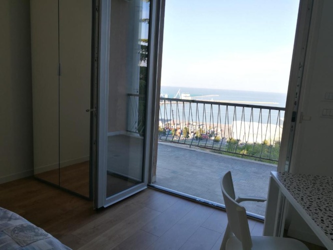 Deluxe Double room with balcony and with sea view