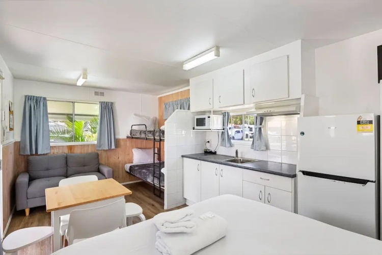 Economy room with balcony