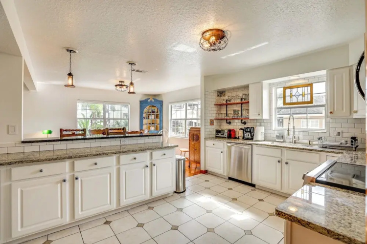 Walk to Beach & Relax by Pool: St Augustine Home