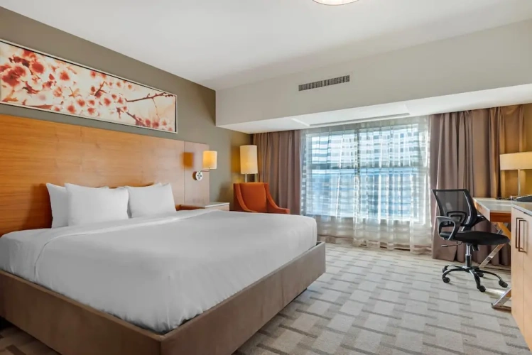 Corner Double Suite with Airport view