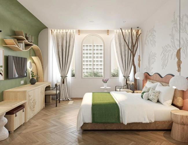 Guest rooms