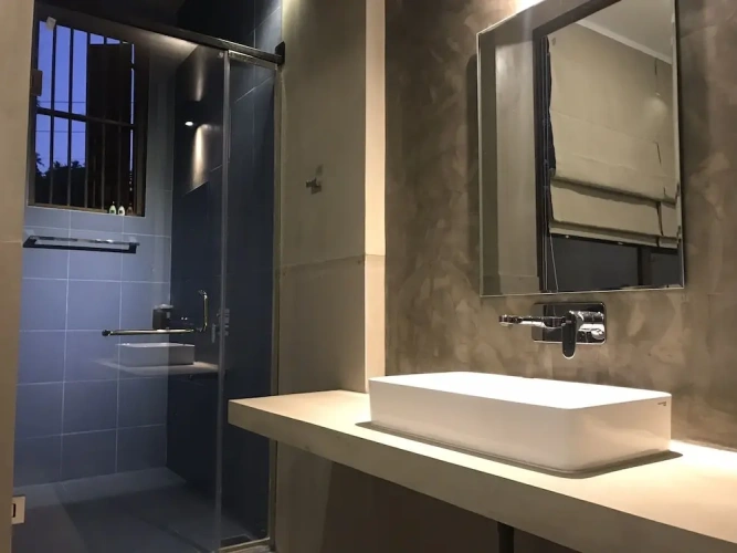 1 Bedroom Deluxe Triple room with garden view