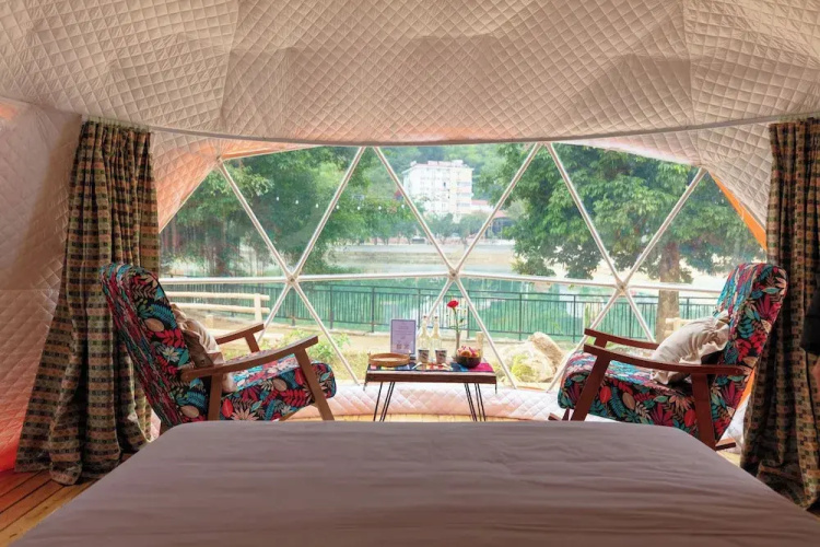 Deluxe Glamping in Mai Chau Lodge