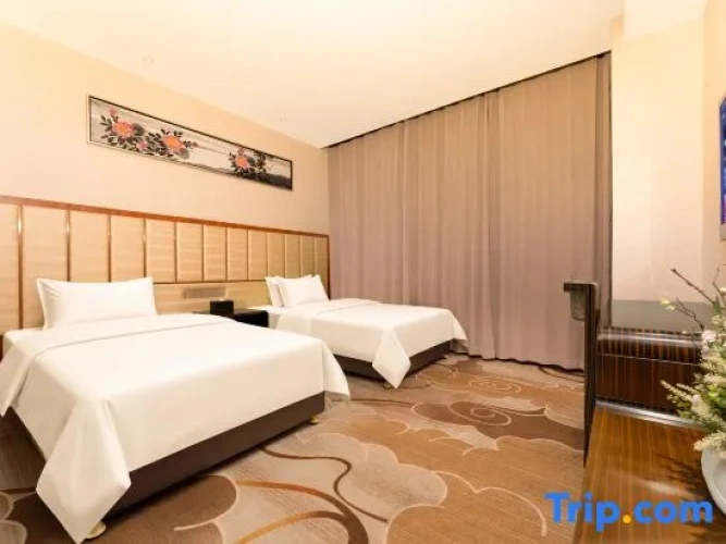 Standard Twin room with balcony and with view