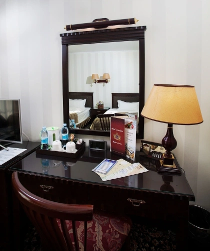 Standard Twin room with balcony and with city view