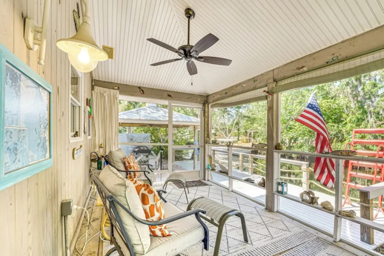 Waterfront Florida Abode w/ Deck, Grill & Fire Pit