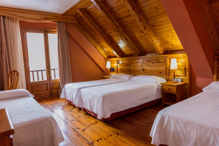Standard Quadruple Attic room