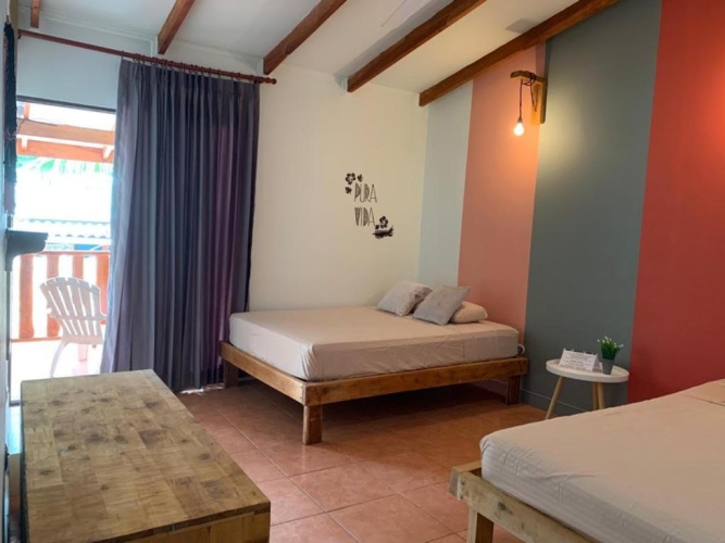 Standard Quadruple room with balcony