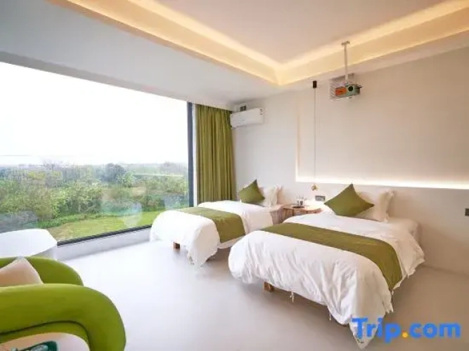 Standard Twin room with lake view