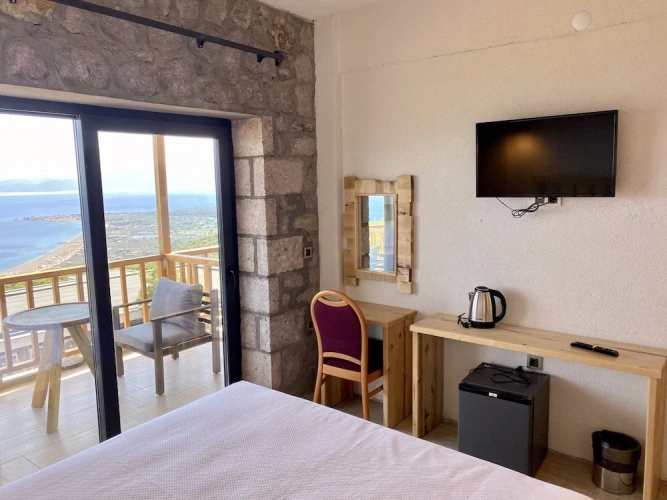 Standard room with balcony and with panoramic view
