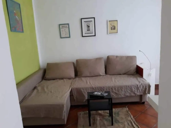 Studio with balcony