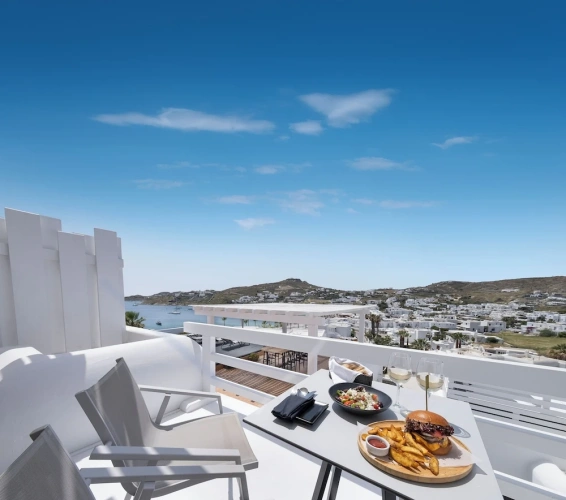 Superior Double room with balcony and with sea view