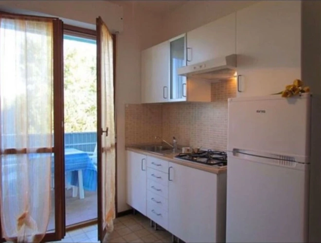 Studio with balcony
